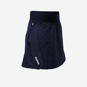 Falda hockey hierba niña intensidad elevada FH900 navy