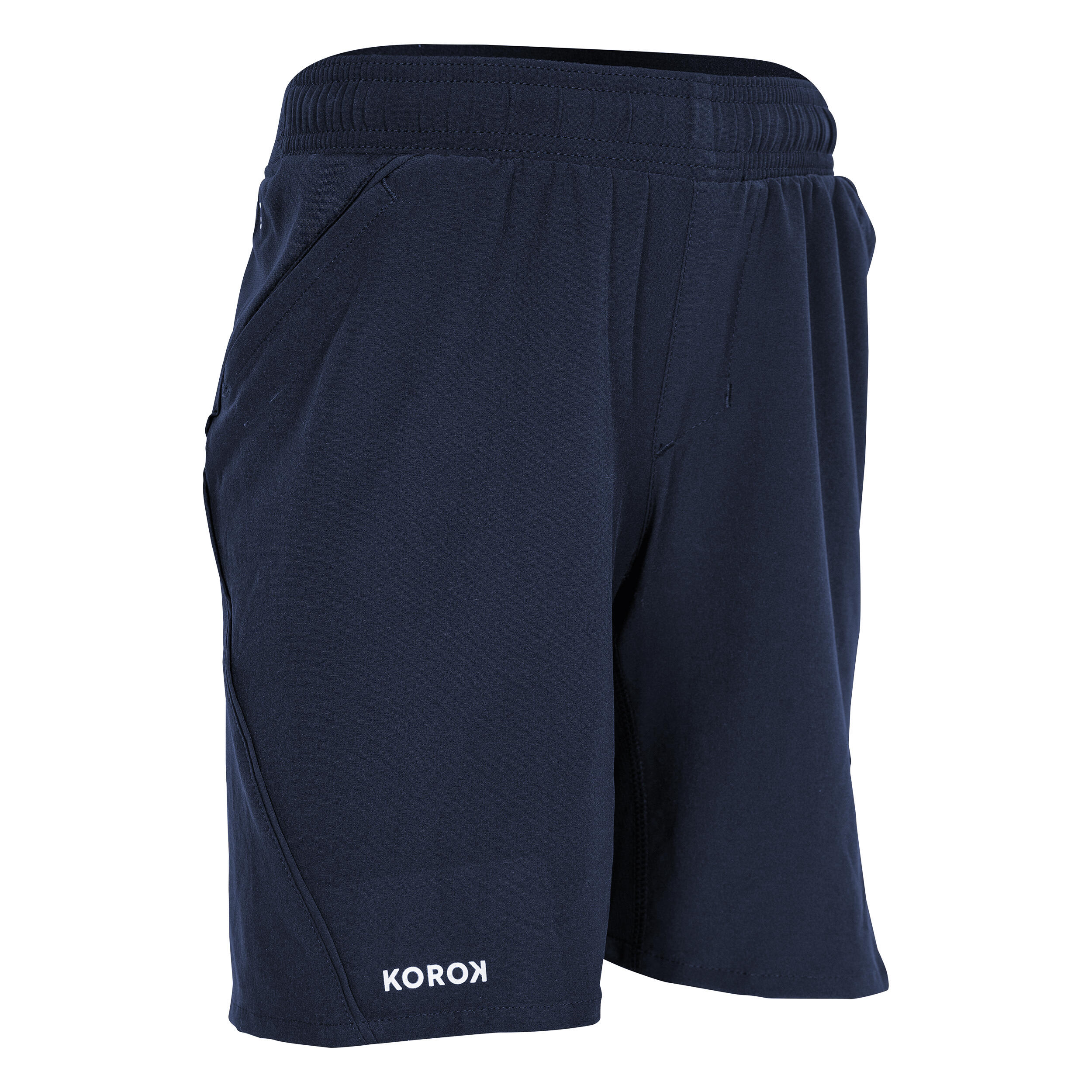 Boys' High-Intensity Field Hockey Shorts FH900 - Navy Blue 1/4