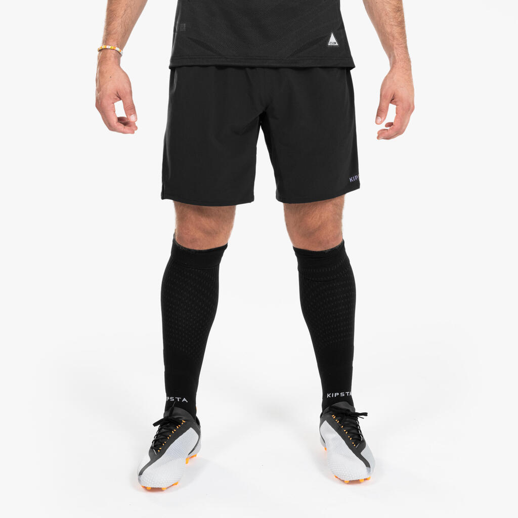 Crni šorts za fudbal CLR za odrasle