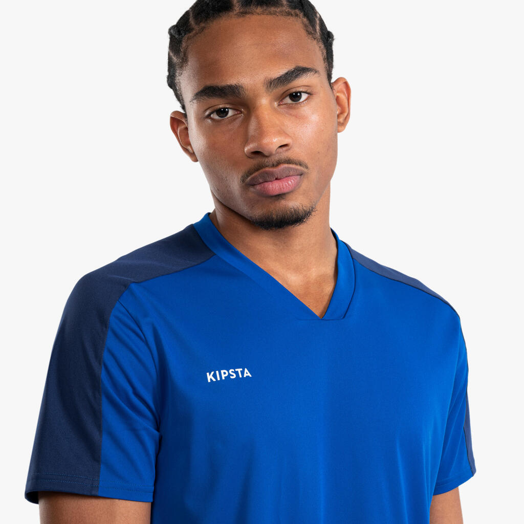 Maillot de Football Adulte ESSENTIEL manches courtes noir