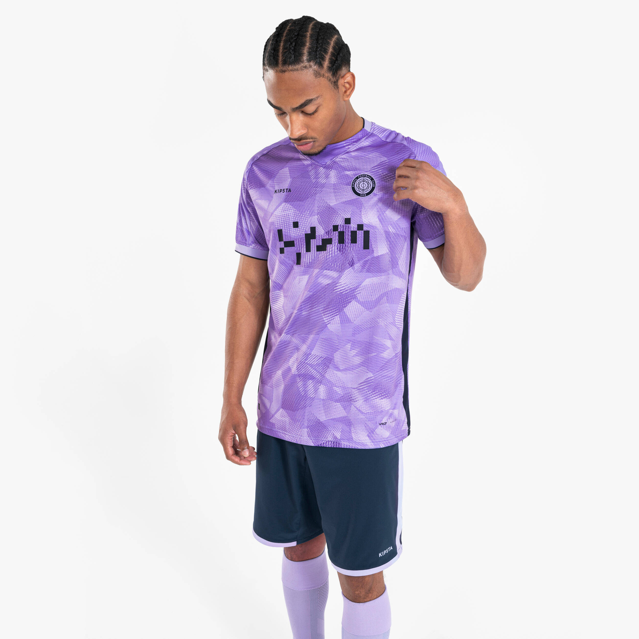 Men Football Short Sleeve Tshirt Viralto II - Neon Purple -  3