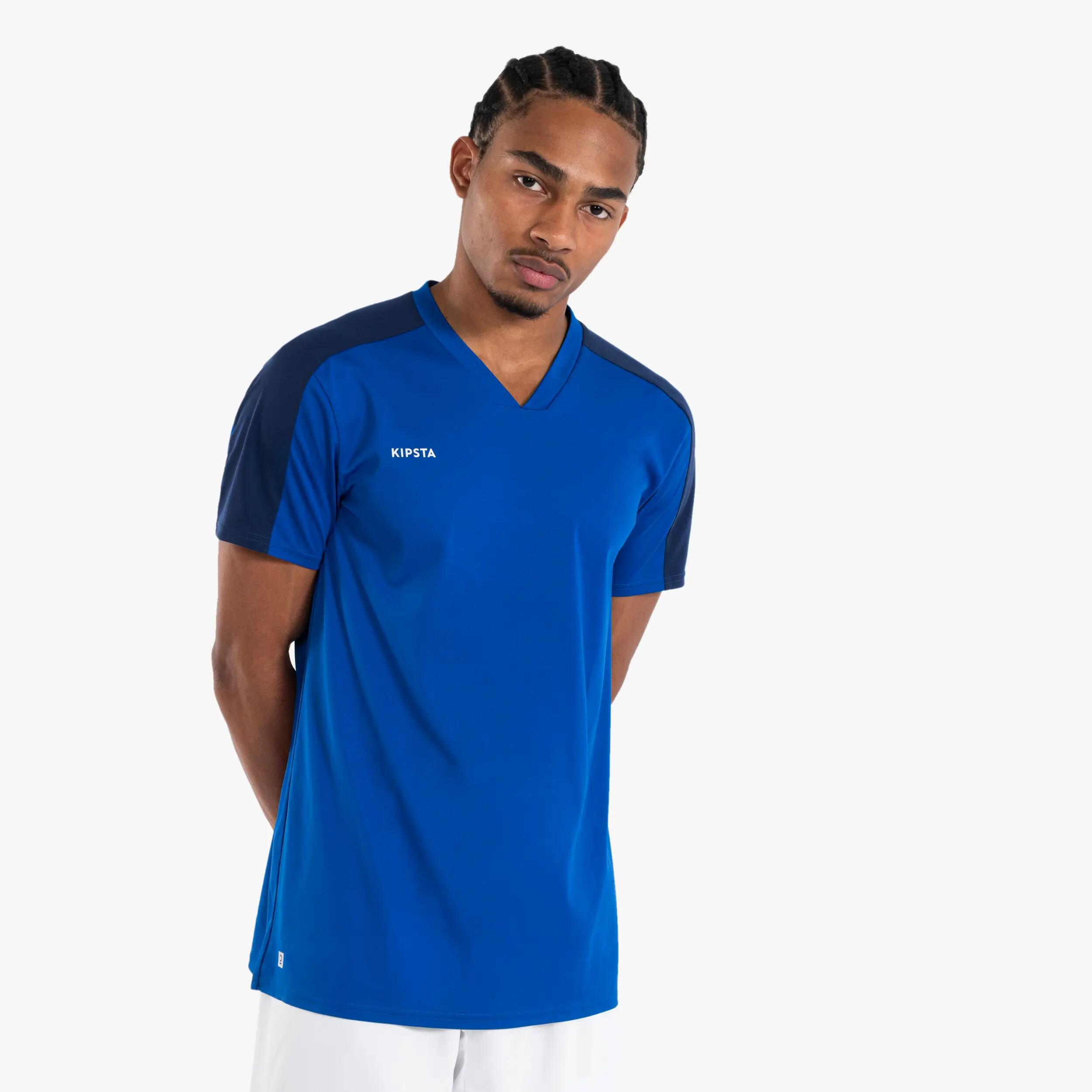 Camisola de Futebol Manga Curta Adulto Essential 2026 Azul 22/31