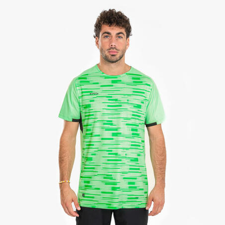 Футболка Viralto PXL для футболу зелена/чорна 