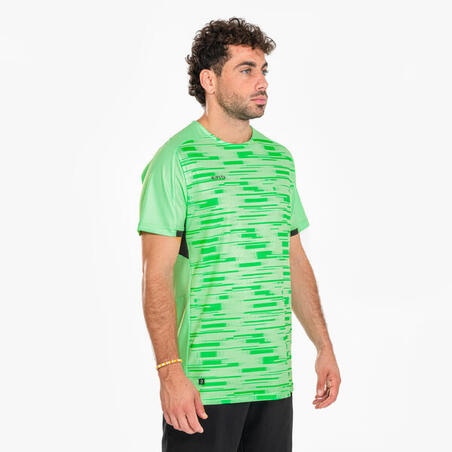 Футболка Viralto PXL для футболу зелена/чорна 