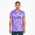 Short-Sleeved Football Jersey Shirt Viralto II - Parma Navy and Neon Purple