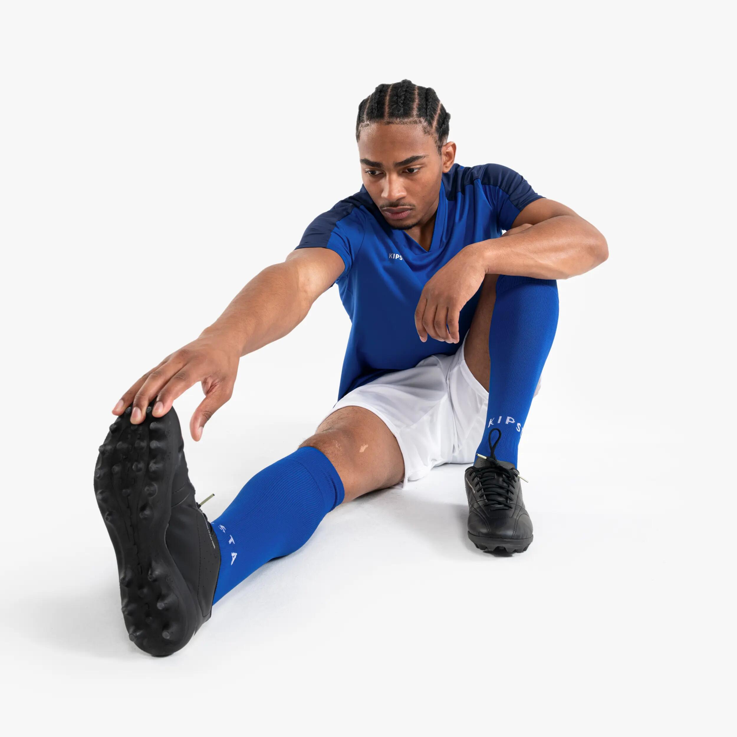 Camisola de Futebol Manga Curta Adulto Essential 2026 Azul 28/31