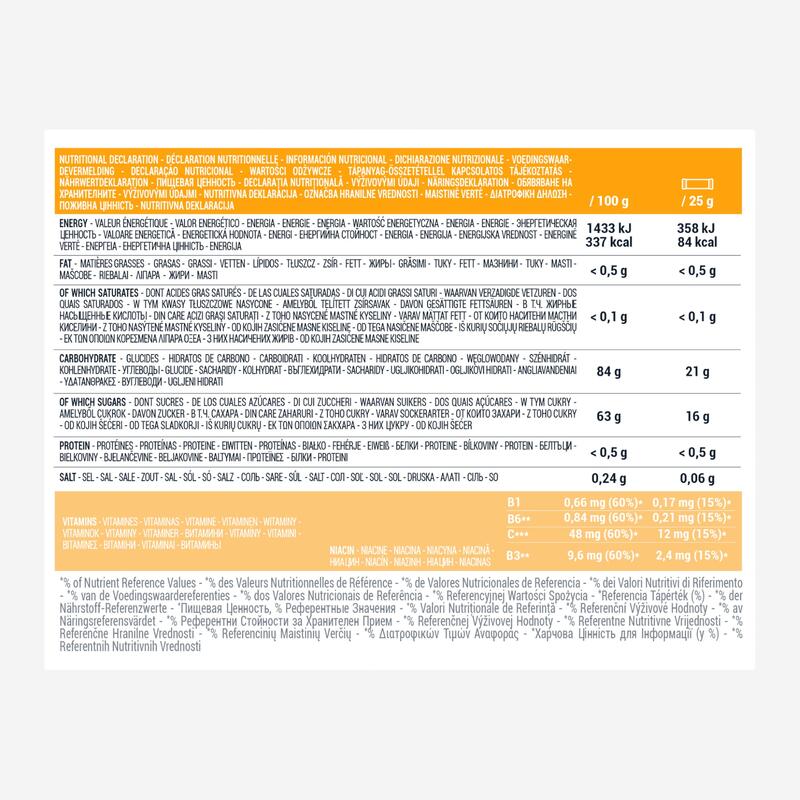 Enerji Meyve Pestili - Narenciyeli - 5x25 G