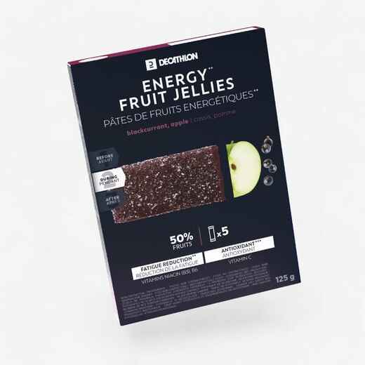 
      Augļu želeja “Energy Fruit jellies”, 5x25 g, ar upeņu, ābolu, malpīgijas garšu
  