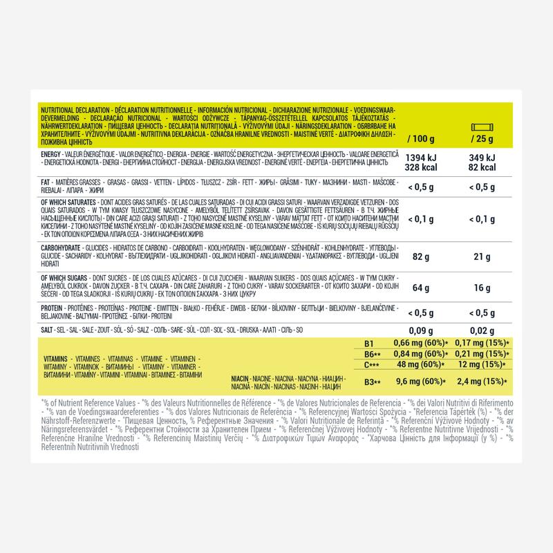 Pastă energizantă de fructe pară 5x25g