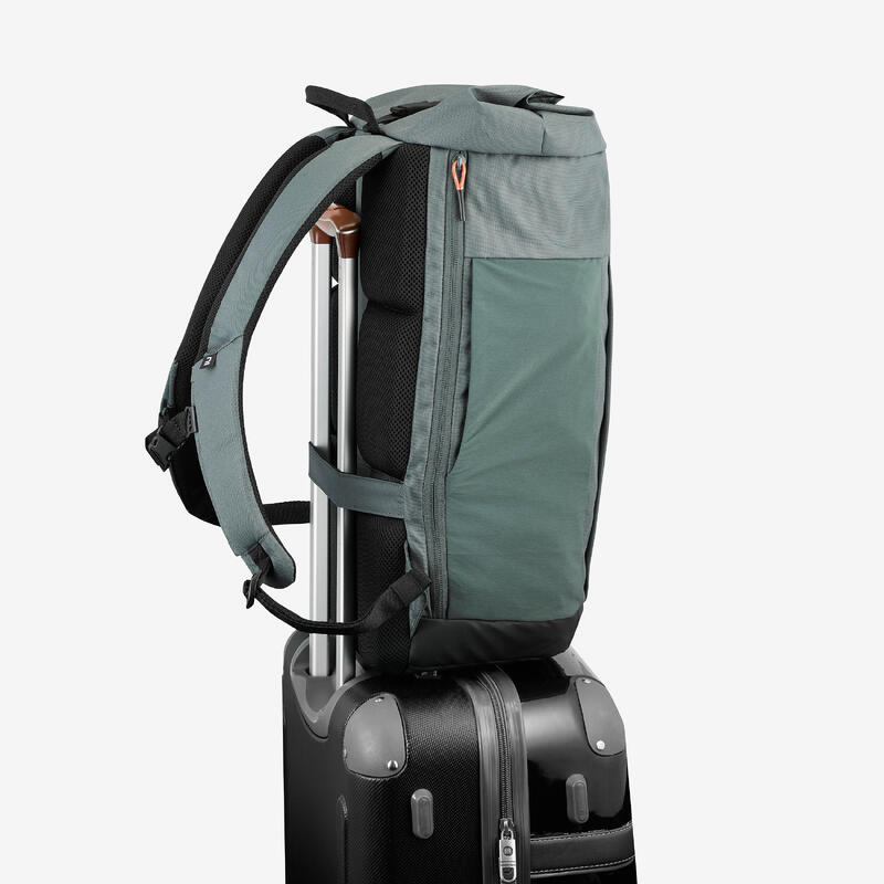 Rucsac Drumeție în natură cu buzunar laptop NH Escape 500 Rolltop 23L Kaki