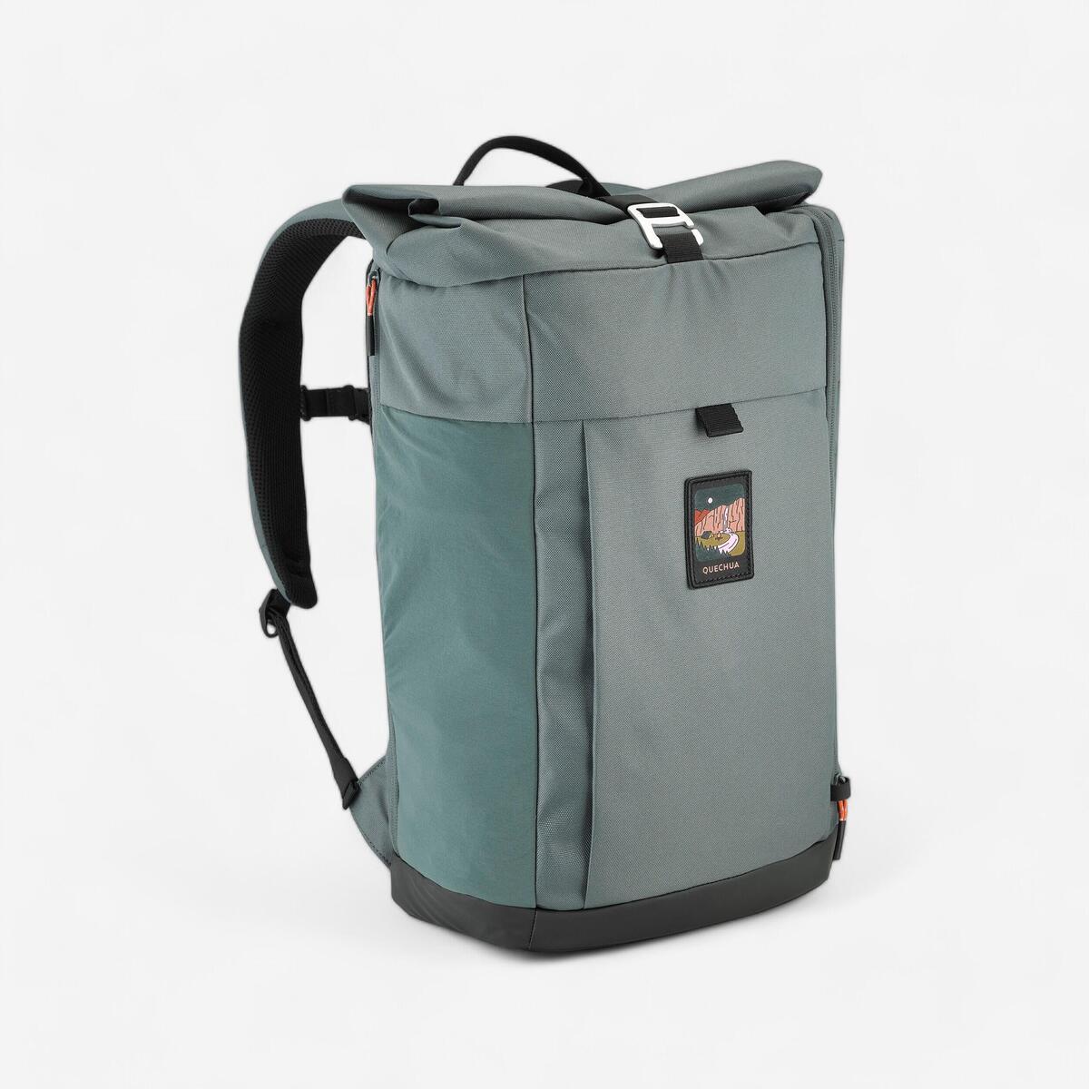 Sac à dos de randonnée 23L, NH500 Escape Rolltop vert
