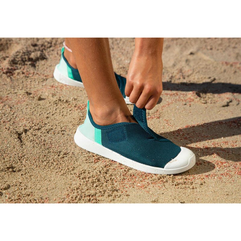 Încălțăminte acvatică cu velcro Aquashoes 120 Lagună Copii