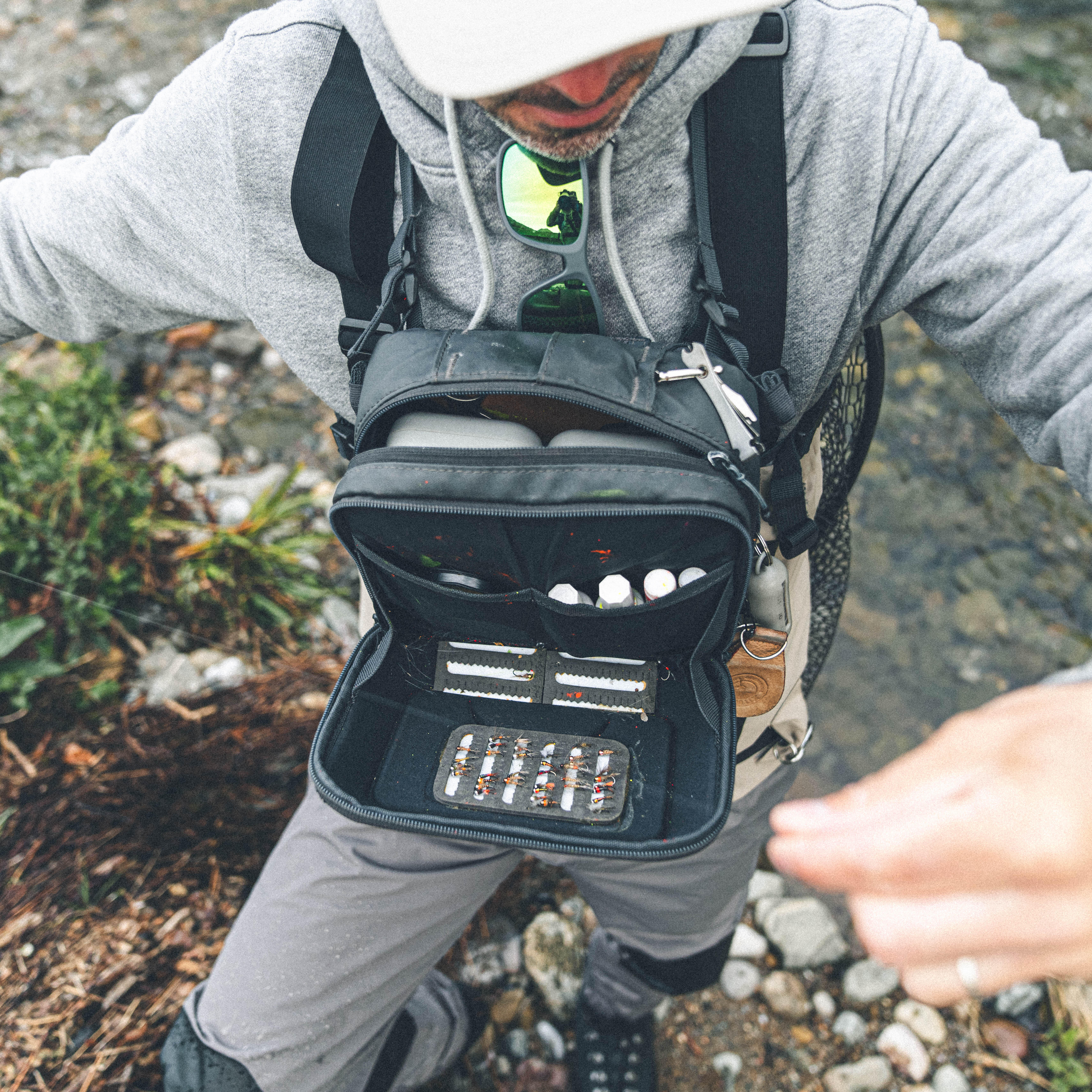 Chest pack marsupio pesca 500 5L CAPERLAN DECATHLON