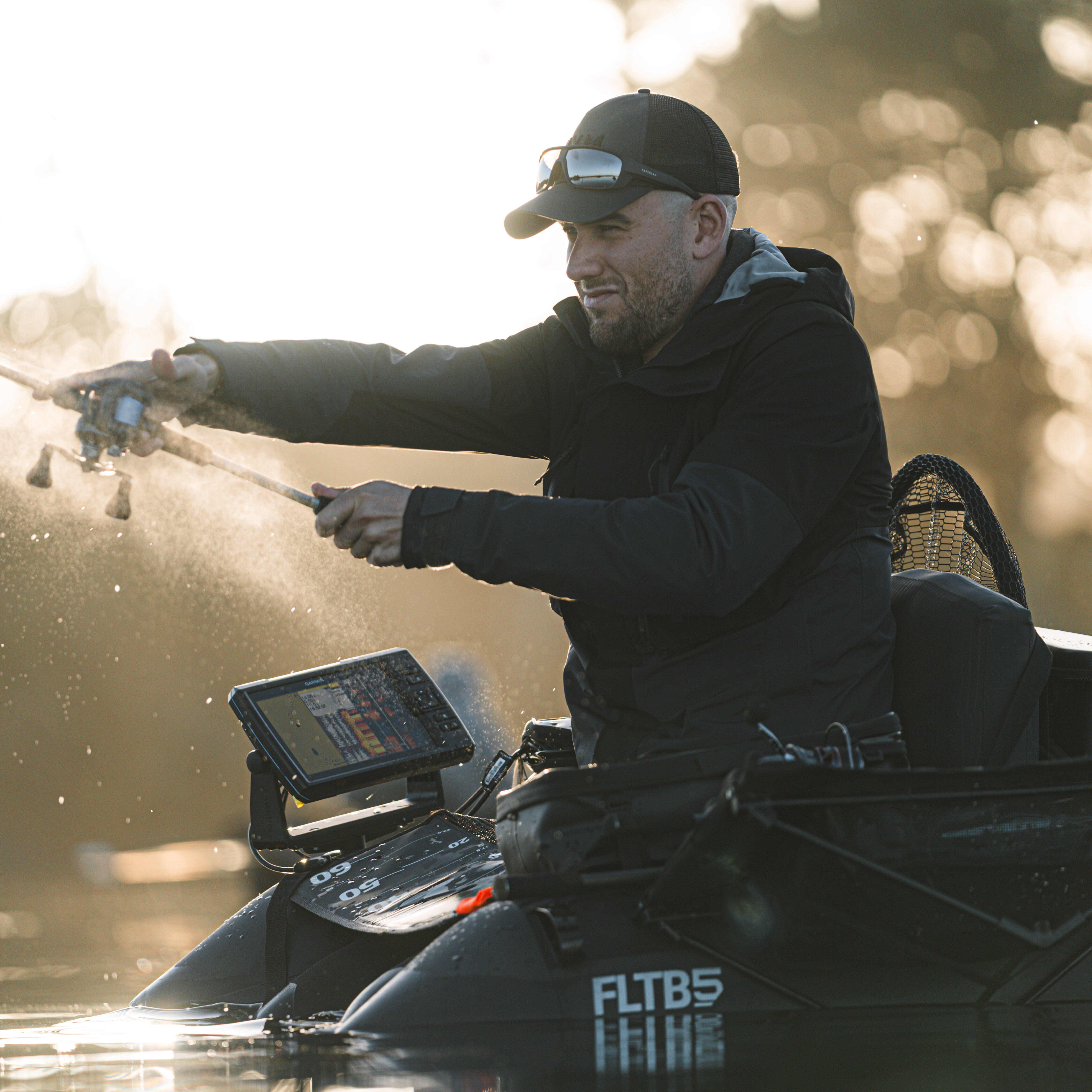 Fishing Echo-Sounder Bracket - FLTB SES - CAPERLAN