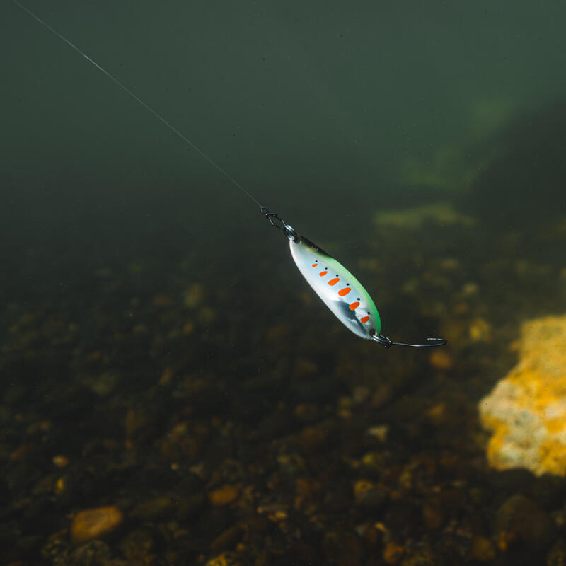 Micro cucchiaino ondulante trota KEA MCO 3,2cm 3,5g yamame fluo