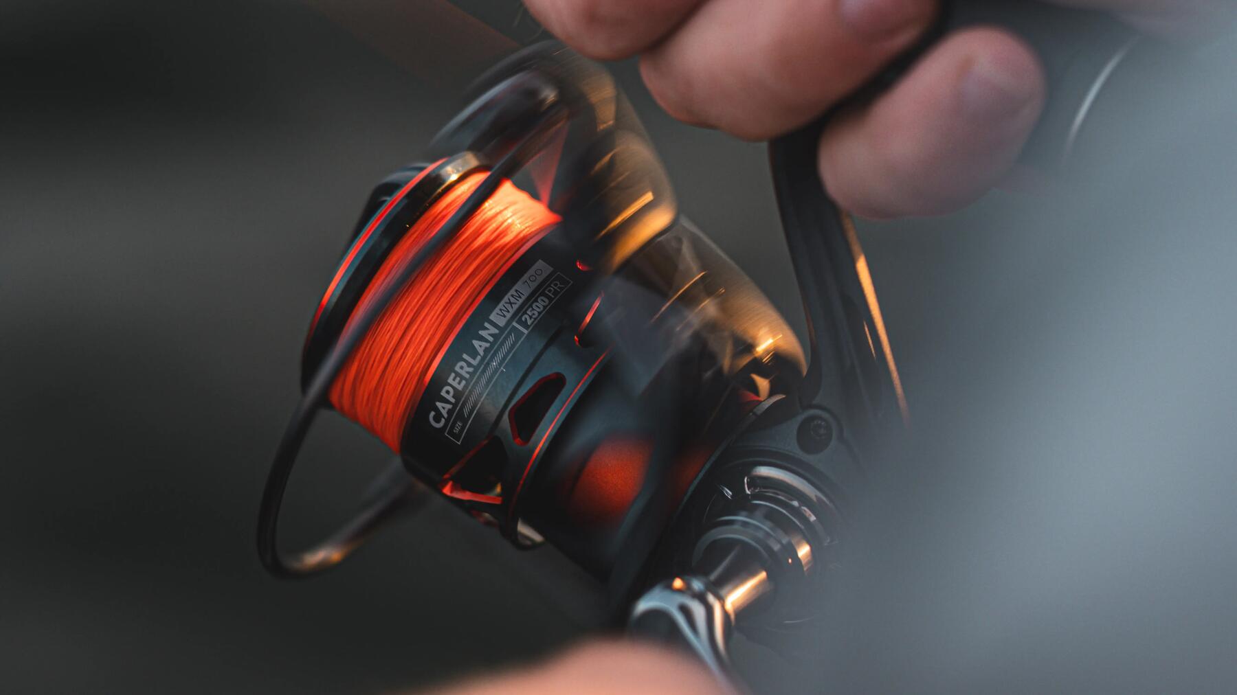 Moulinet spinning pour la pêche 