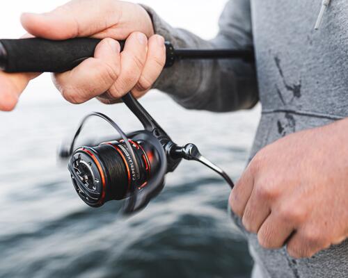 Moulinet spinning pour la pêche aux leurres
