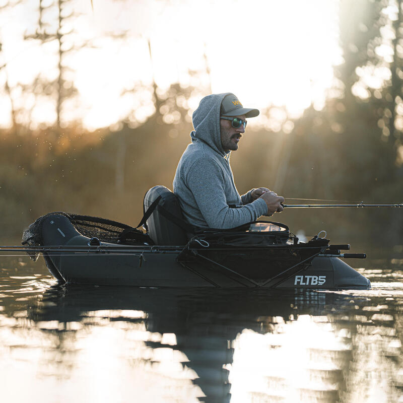 BELLYBOAT VOOR VISSEN FLTB-5 V2 KAKI LIMITED MOTORISEERBAAR