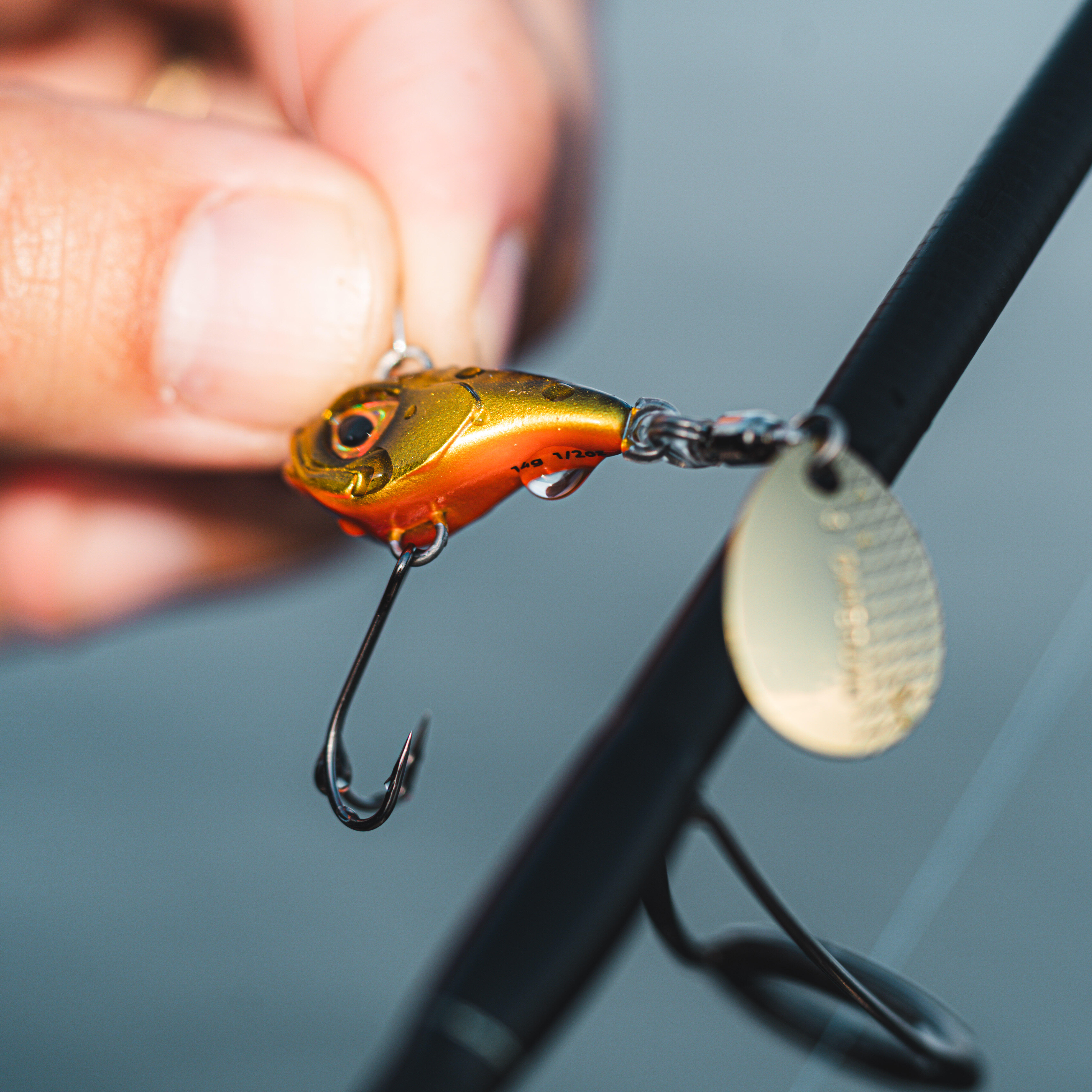 Fishing Spintail Lure - Waka Gold - CAPERLAN