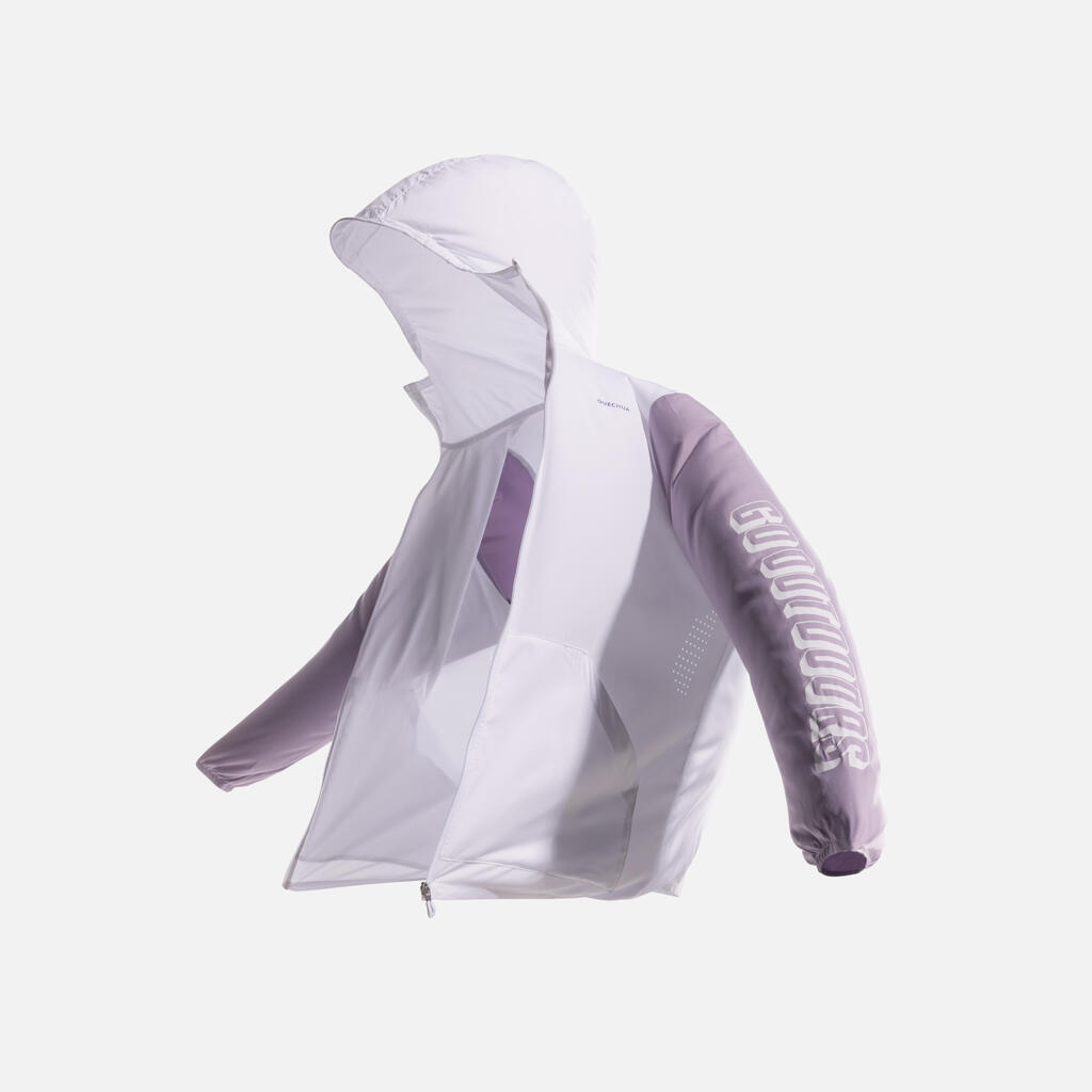 Veste de randonnée HELIUM MH500 junior - verte