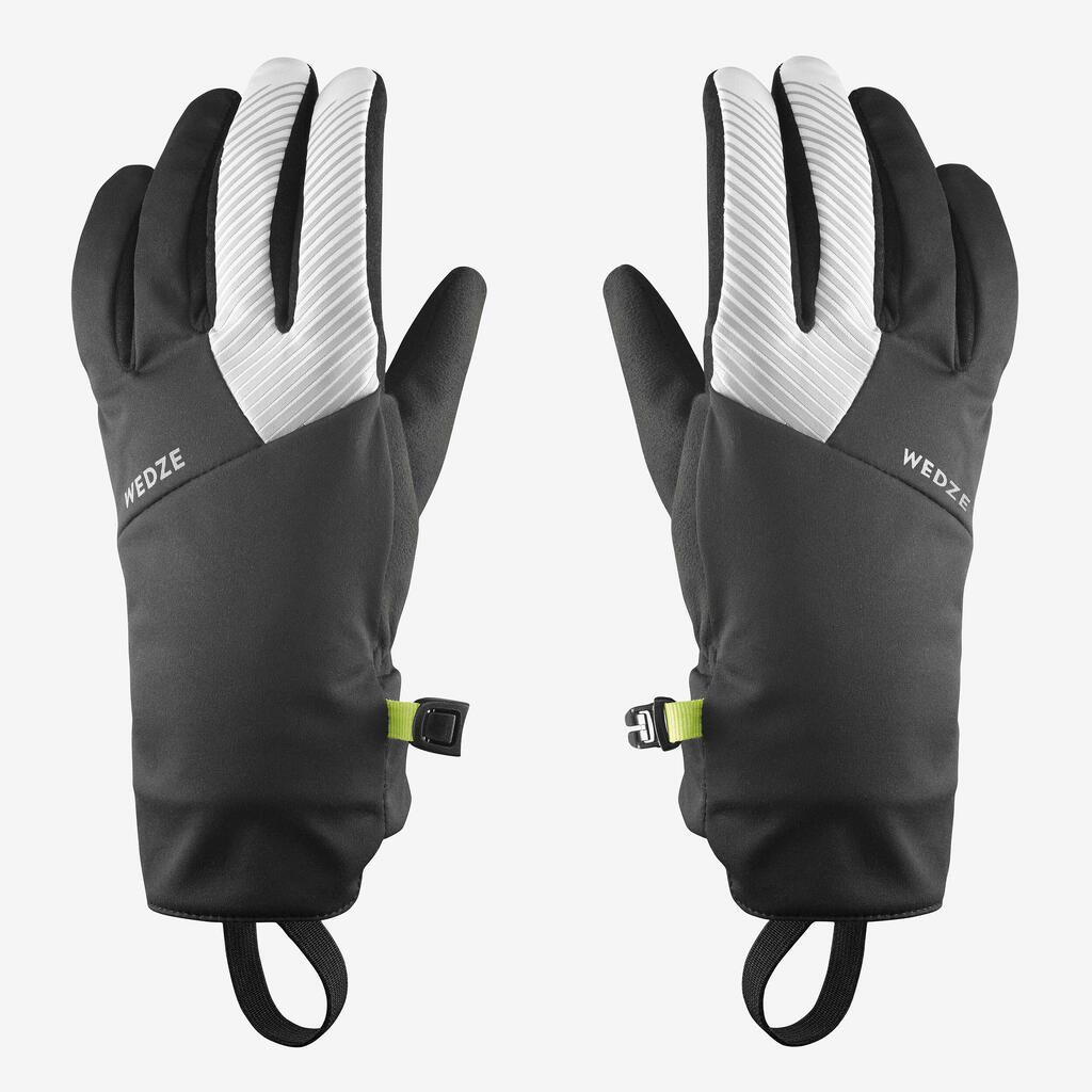 Detské hrejivé rukavice 100 na bežecké lyžovanie