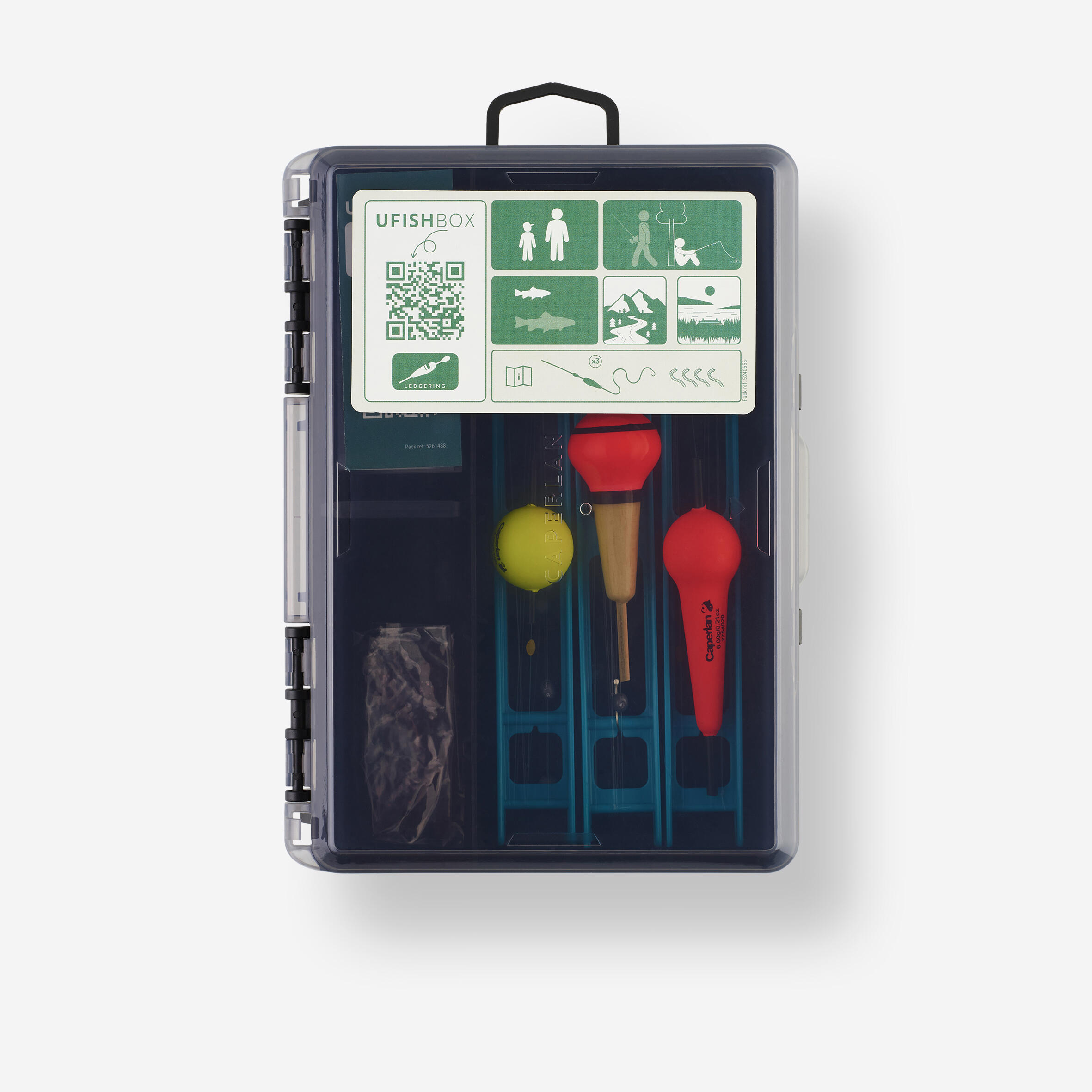 INTRODUCTIEDOOS VOOR HENGELSPORT UFISH LEDGERVISSEN/DOBBER 2/2