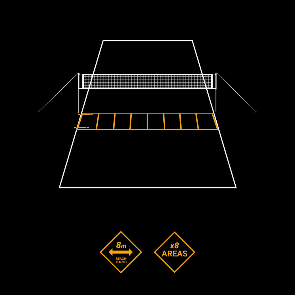 Súprava na trénovanie plážového tenisu Training Dropshot