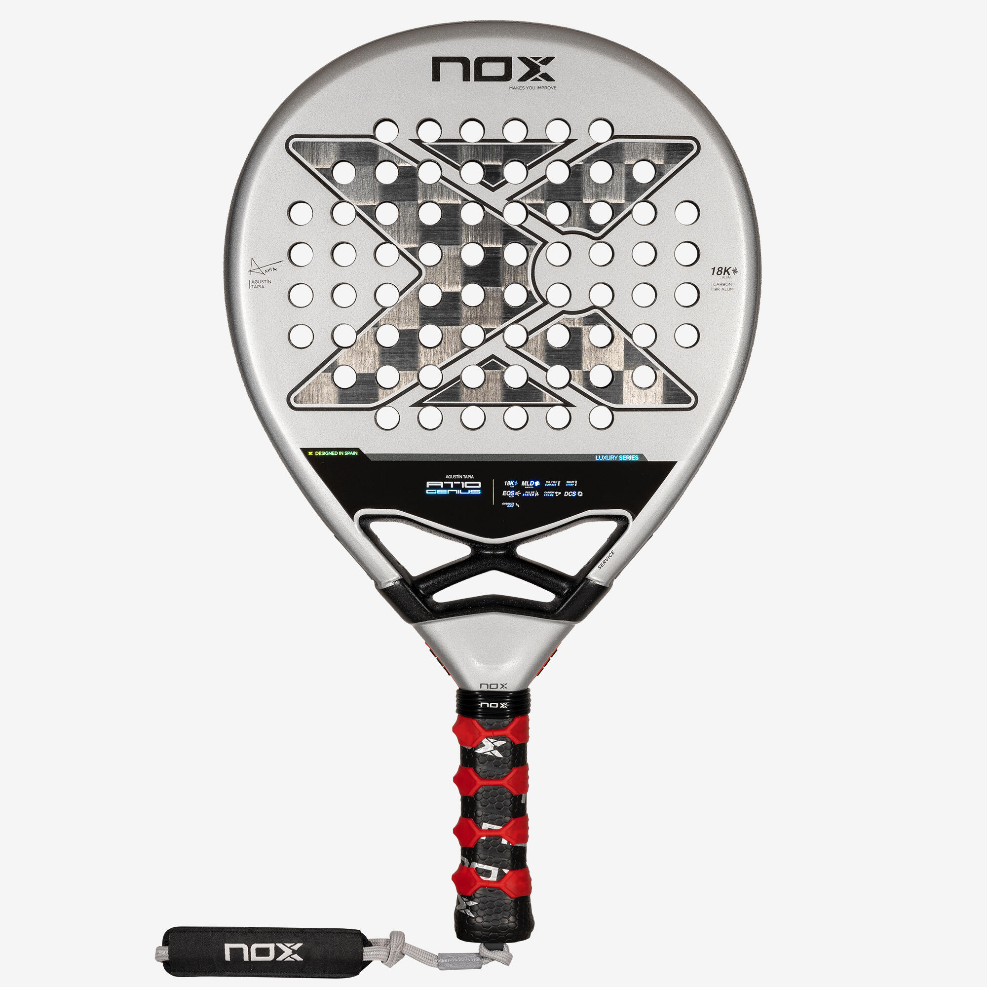 Racchetta padel adulto Nox AT10 GENIUS 18K Agustin Tapia 3/14