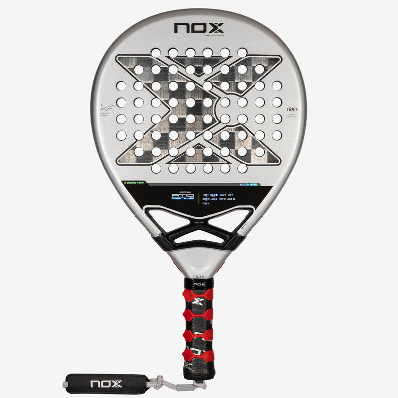 Pala de pádel Adultos - Nox AT10 Genius 18K 2024 Agustin Tapia