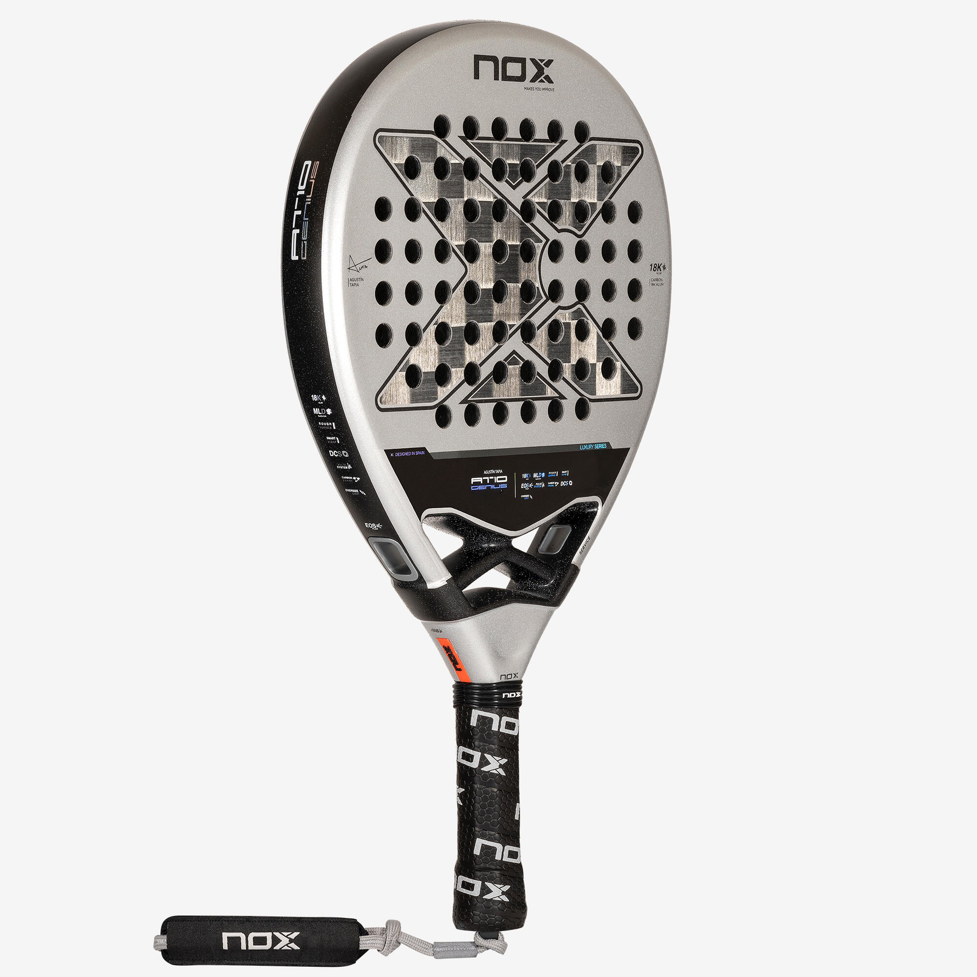 Racchetta padel adulto Nox AT10 GENIUS 18K Agustin Tapia 2/14