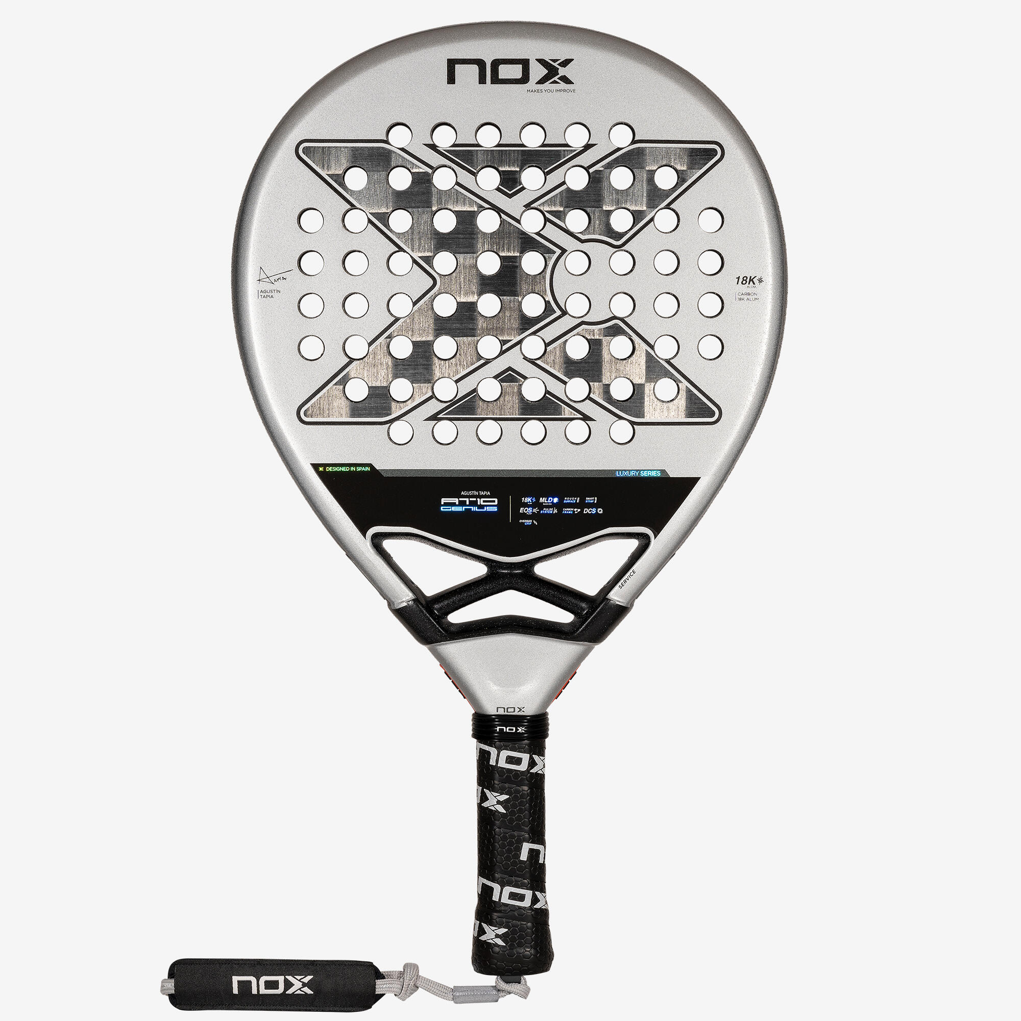 Padelracket - At10 Genius 18k 2024 Agustin Tapia - Vuxen