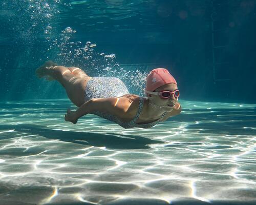 maillot de bain de natation fille