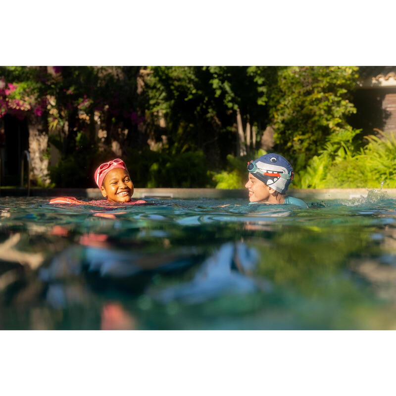 Cuffia piscina taglia S UNI tessuto rosa