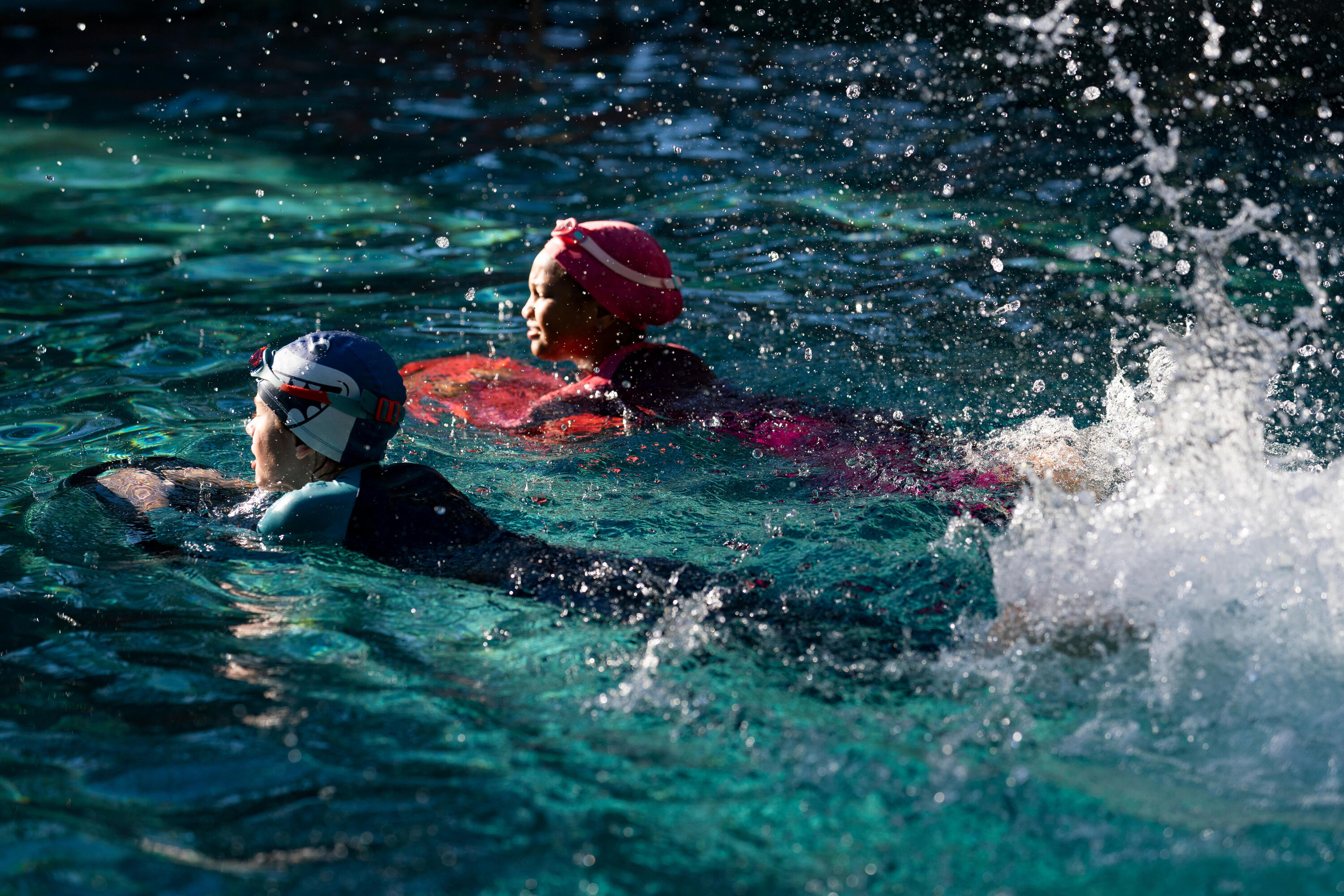 Casque de bain en maille taille P 5/12