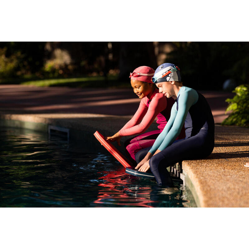 Bonnet de Bain en Maille - Tissu Uni - Taille S - Rose