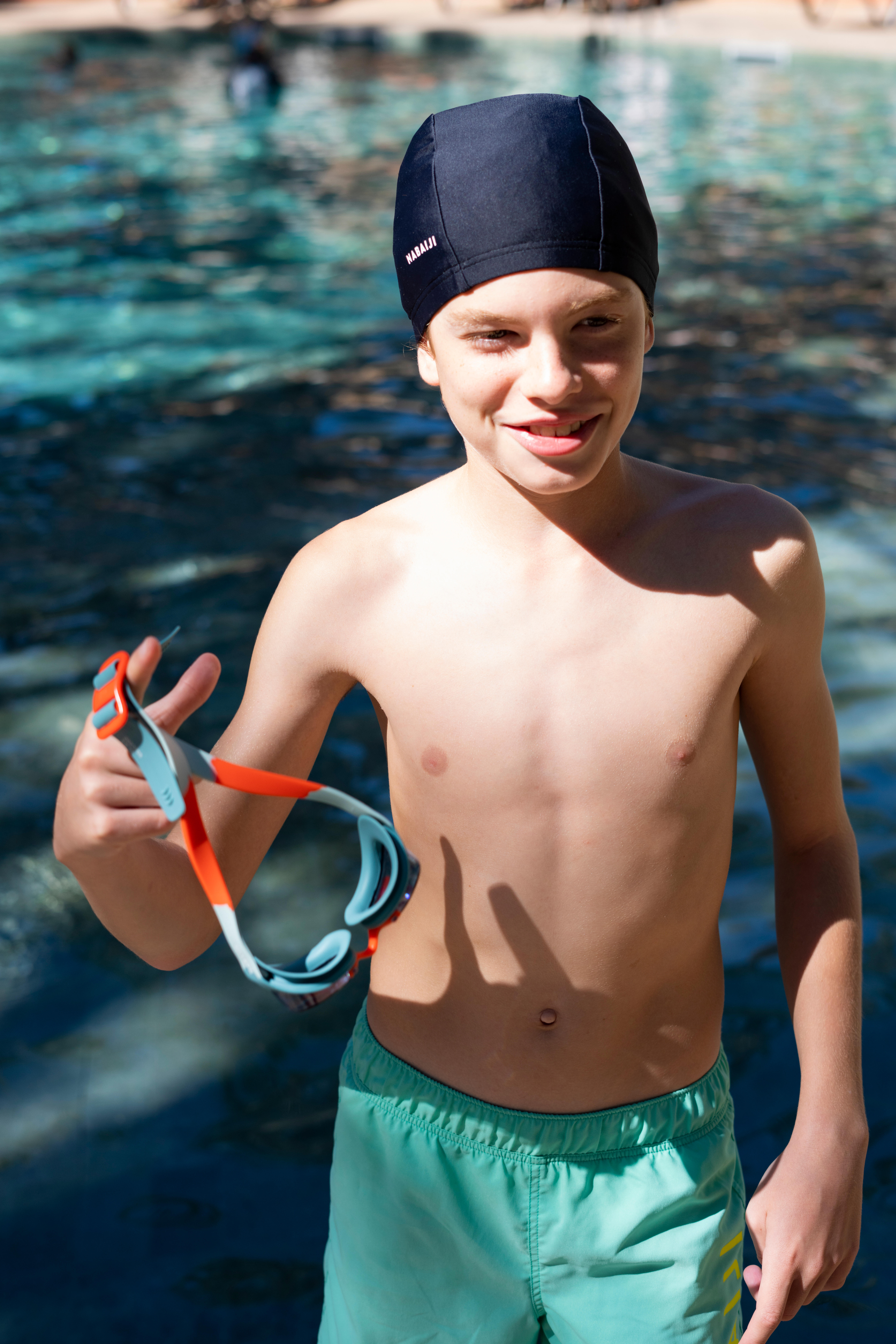 Casque de bain en maille - NABAIJI