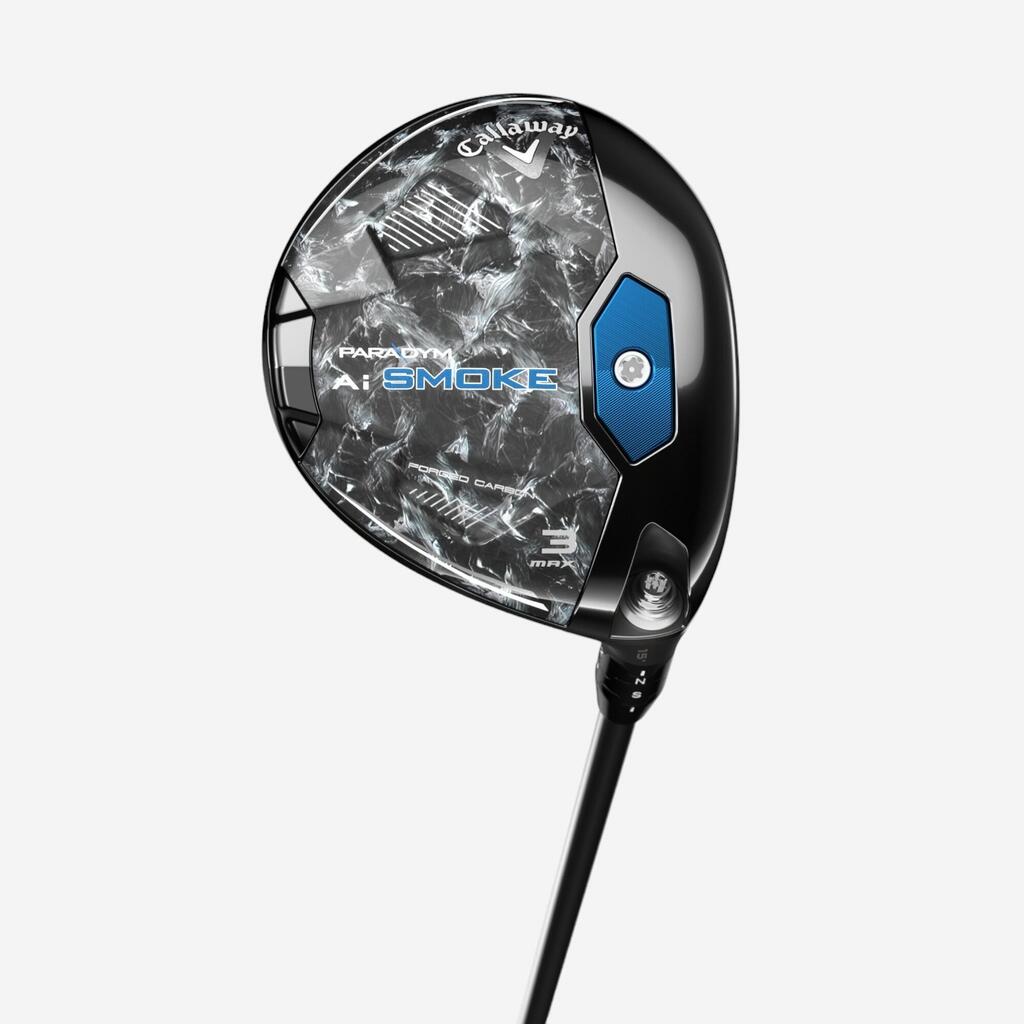 Golfo lazda dešiniarankiams „Callaway Paradym AI Smoke Max 5-wood“, įprastu kotu