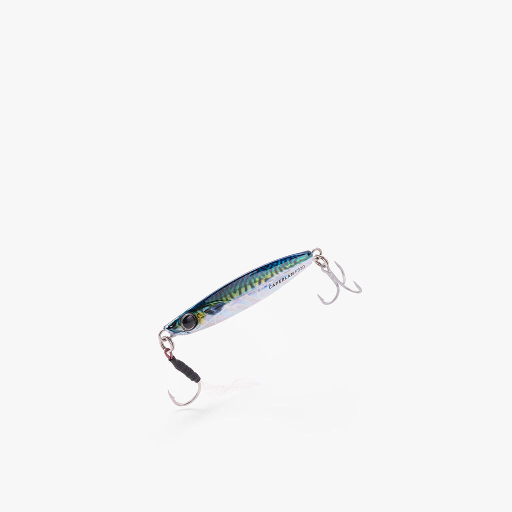 Sea lure fishing casting jig BIASTOS FAST ASSIST 30 g Mack green