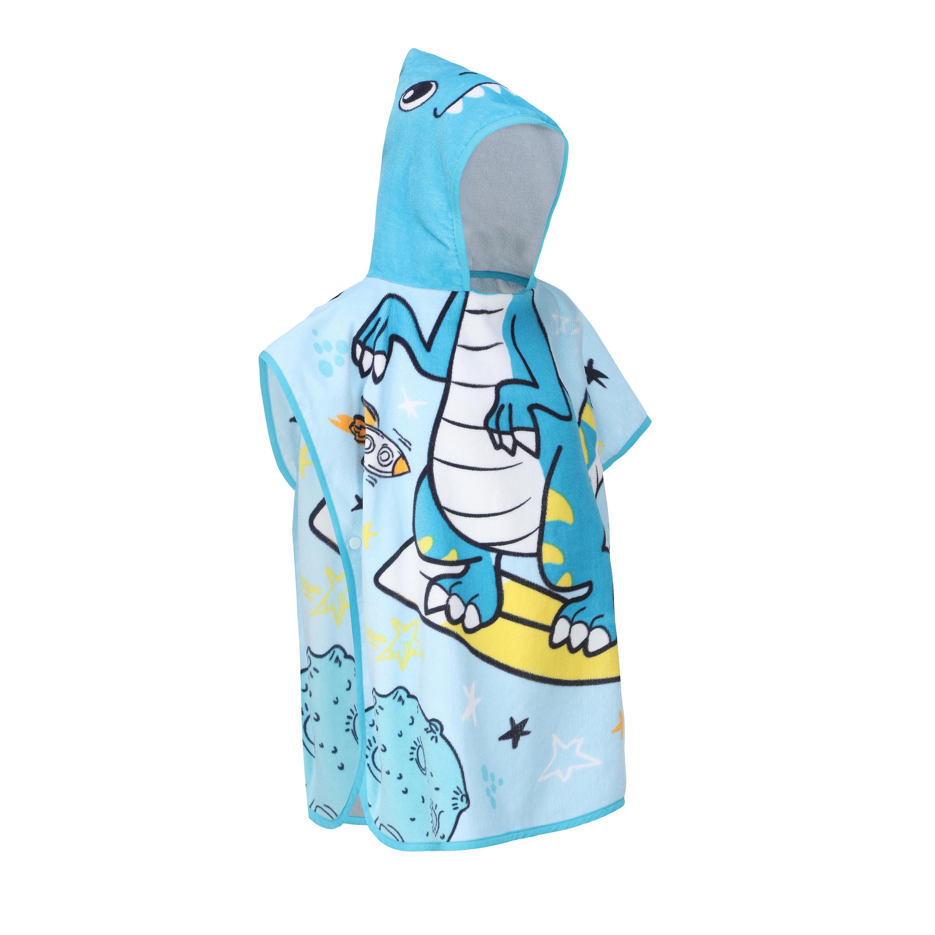 Surfing junior poncho small dino