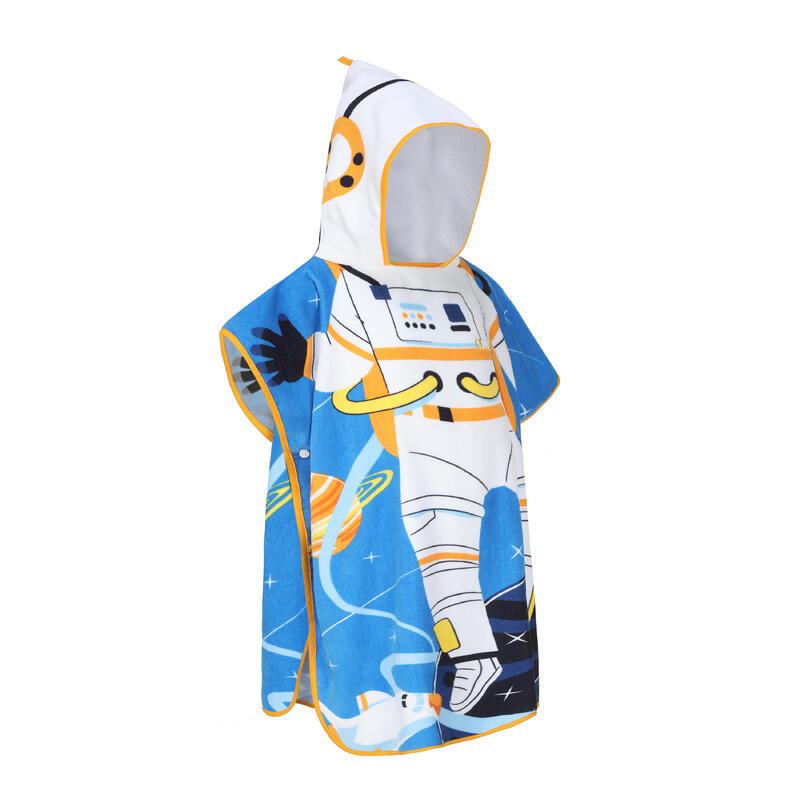 兒童款衝浪毛巾衣 500－太空人款