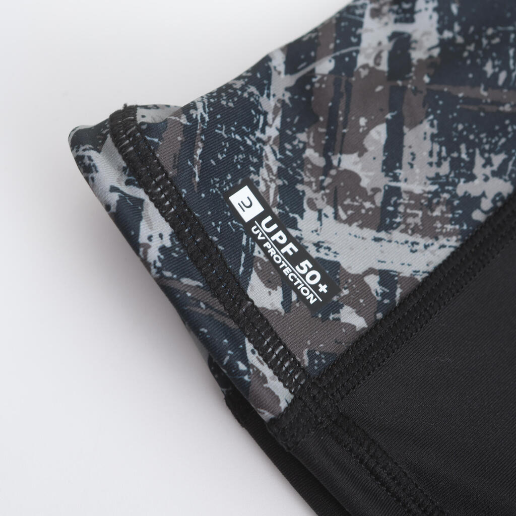 Surfing men uv protection top brush blk