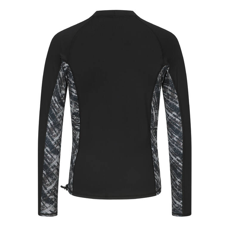 Men's surfing UV protection top BRUSH BLK