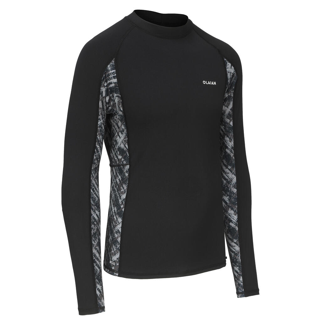 Surfing men uv protection top brush blk