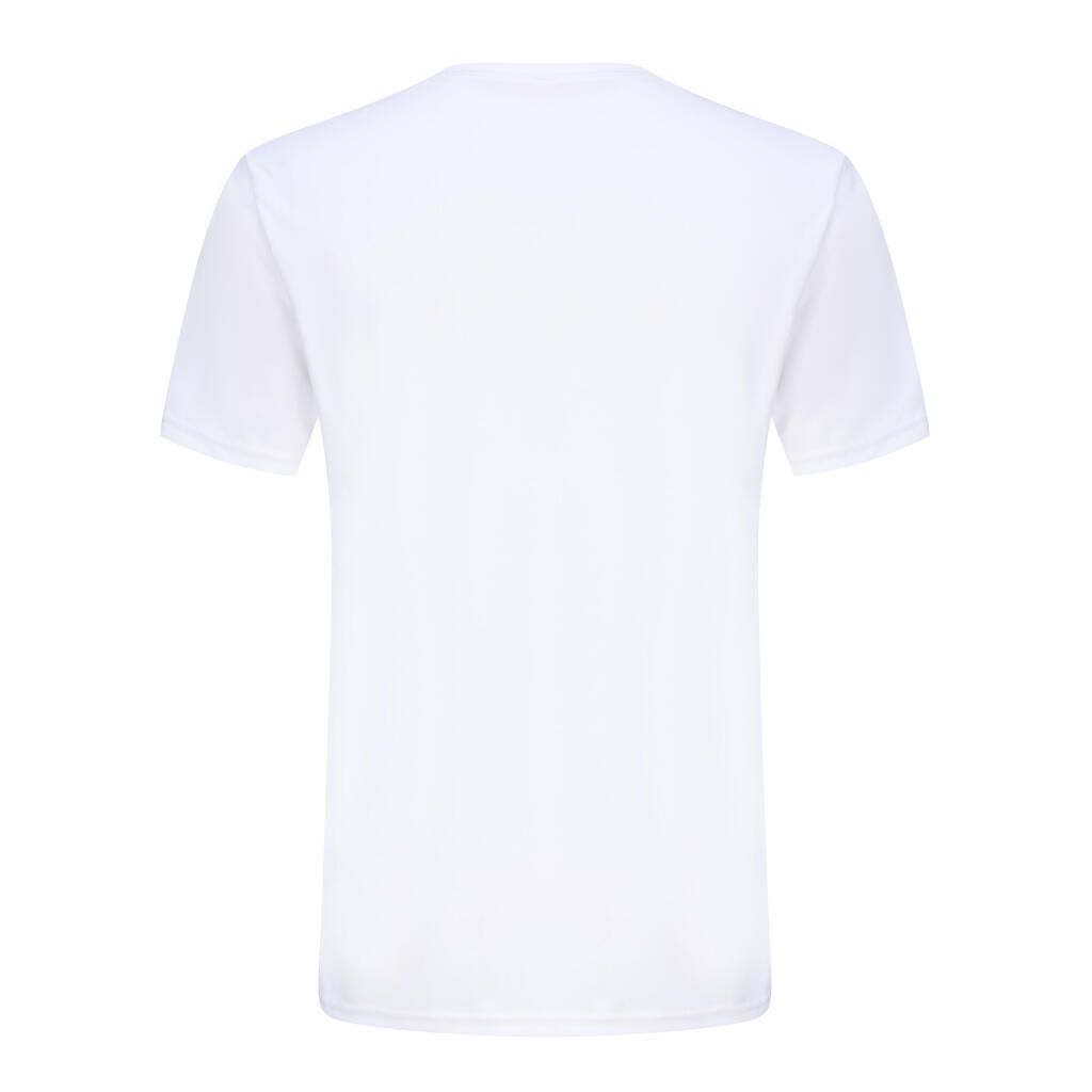 Surfing men sun protection T-shirt beach white