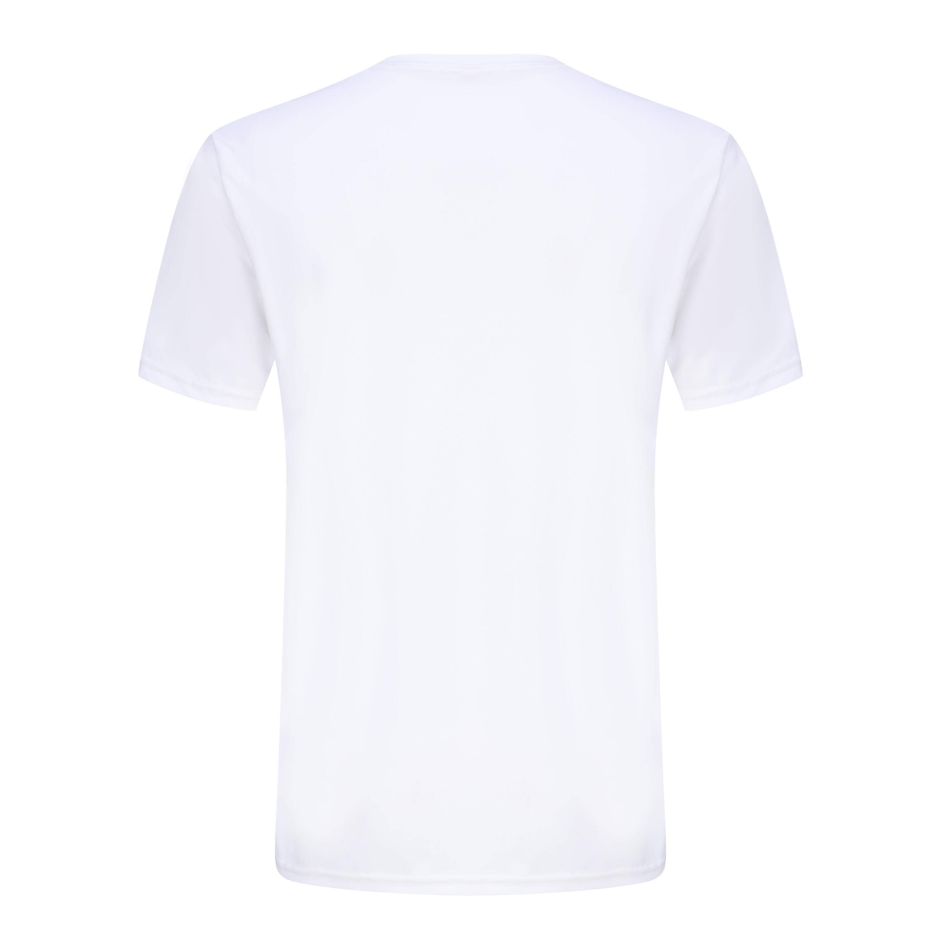 Men’s surfing sun protection T-shirt beach white