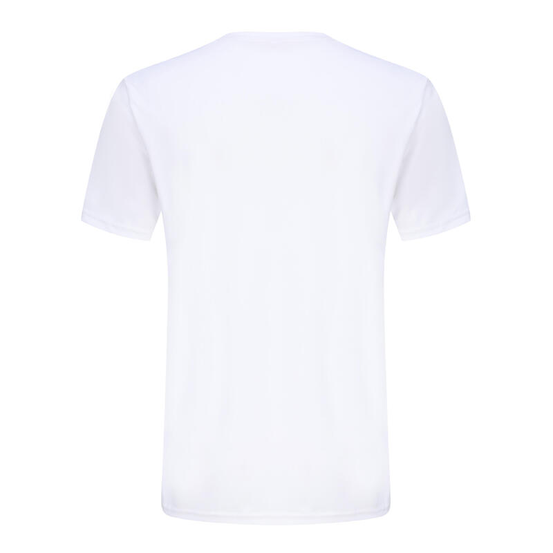 Men's surfing sun protection T-shirt beach white