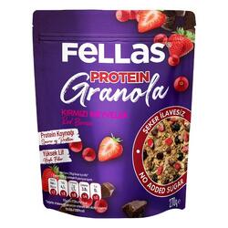 FELLAS Fellas Protein Granola Kırmızı Meyveler
