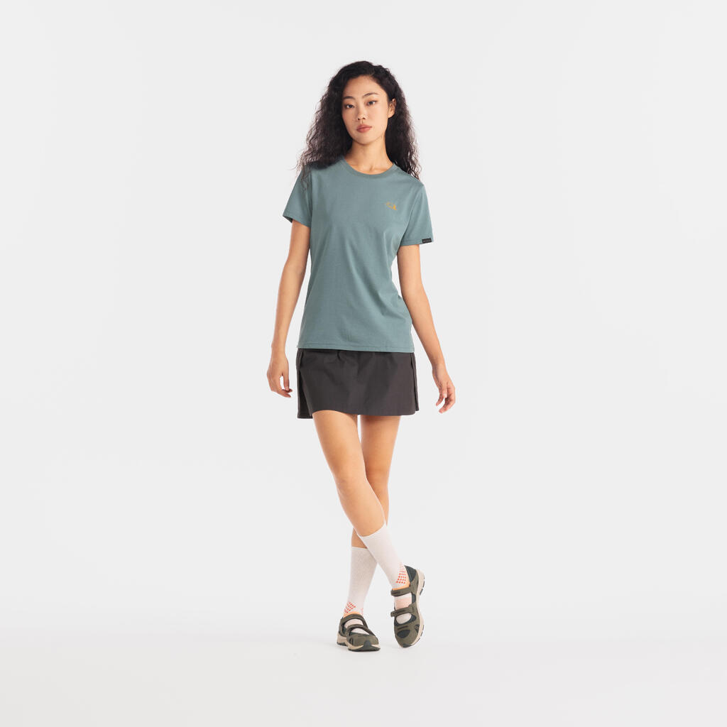 FALDA PANTALÓN MUJER NH500 VERDE
