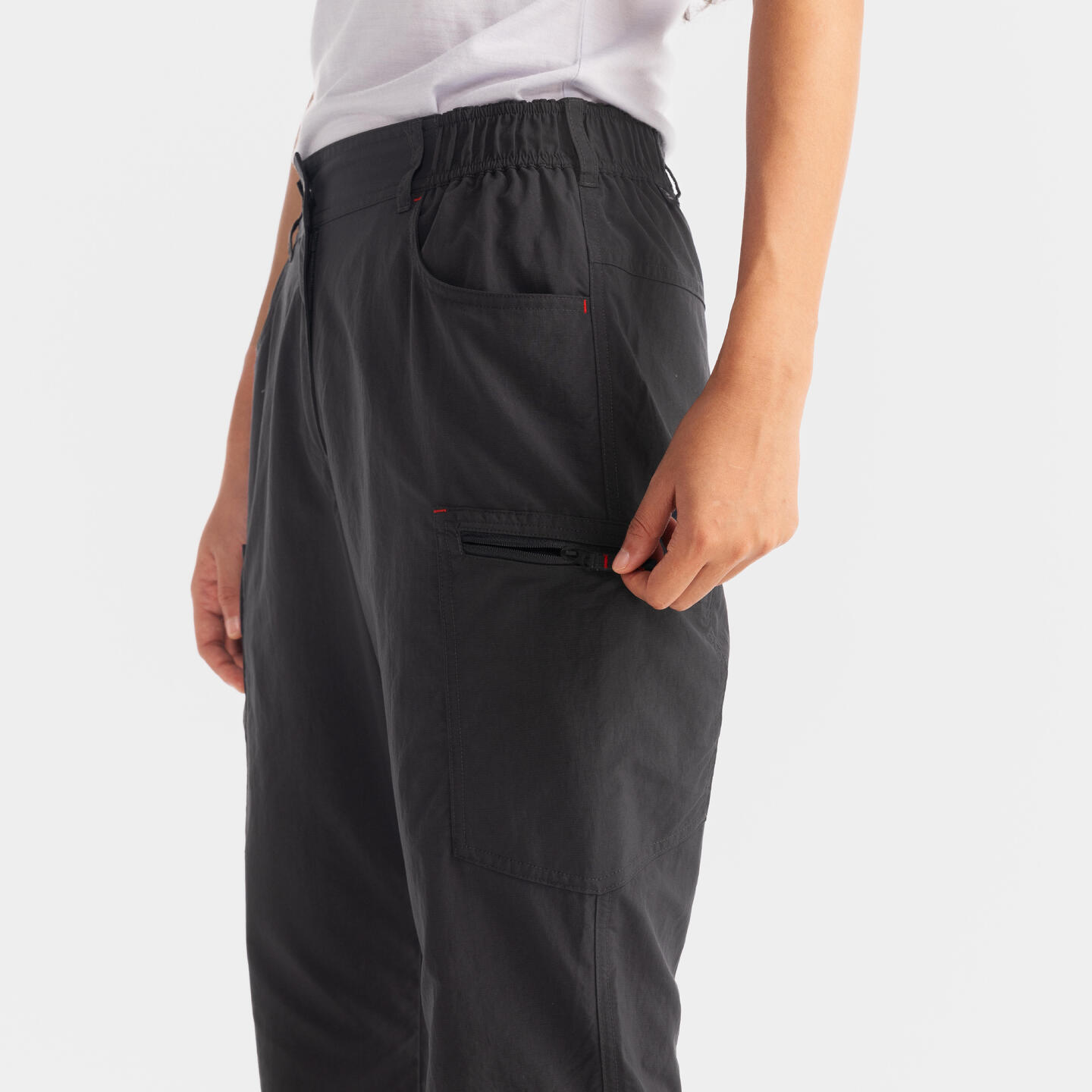 Nylon Paneled Trek Pant