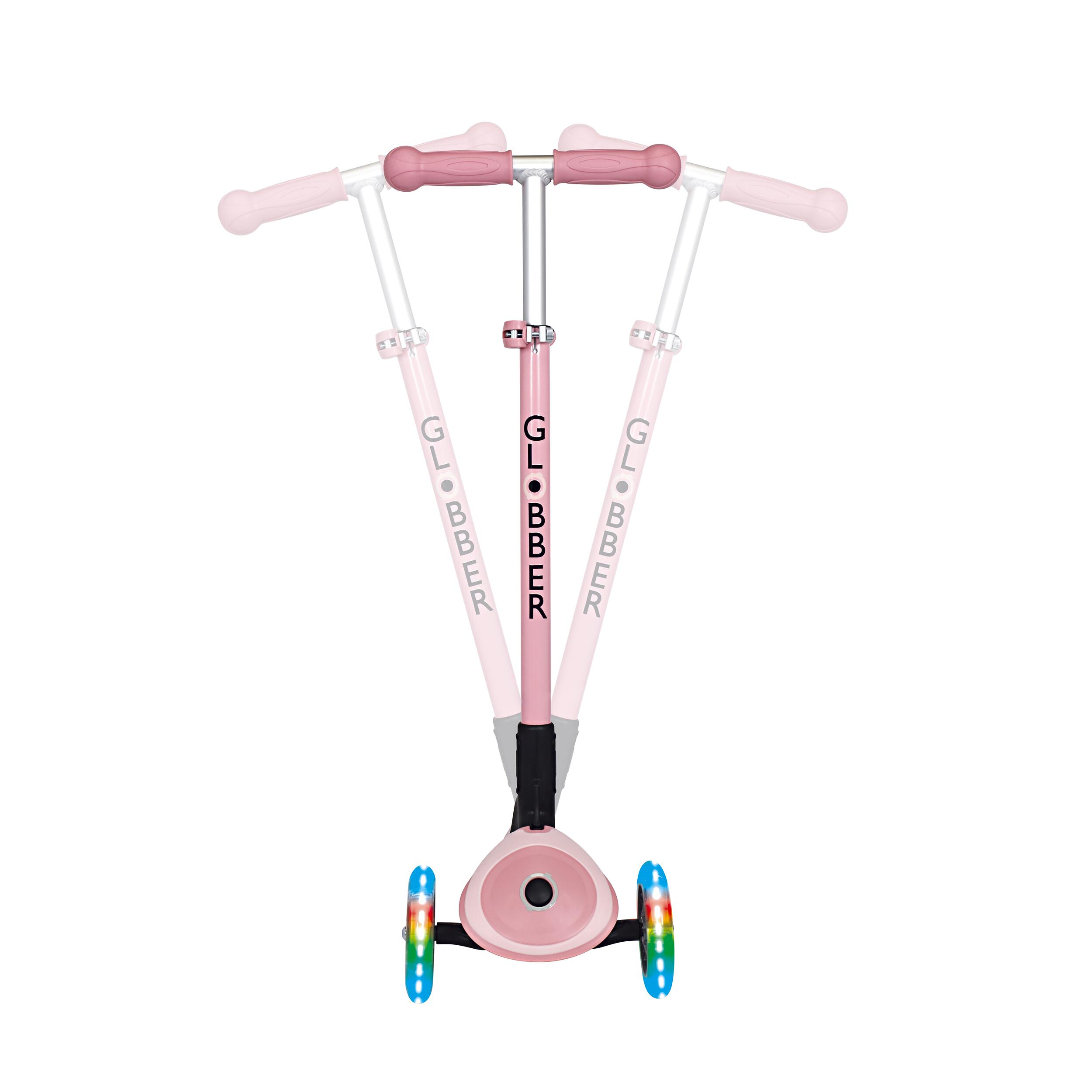 GLOBBER Detská kolobežka Globber Premium 2.0 ružová bez · záber 4